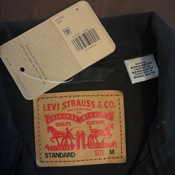 Levi's Men's Dark Jacket - Picture 2 of 2